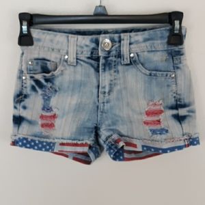 Girl's Justice Premium Jeans Shorts sz 10s